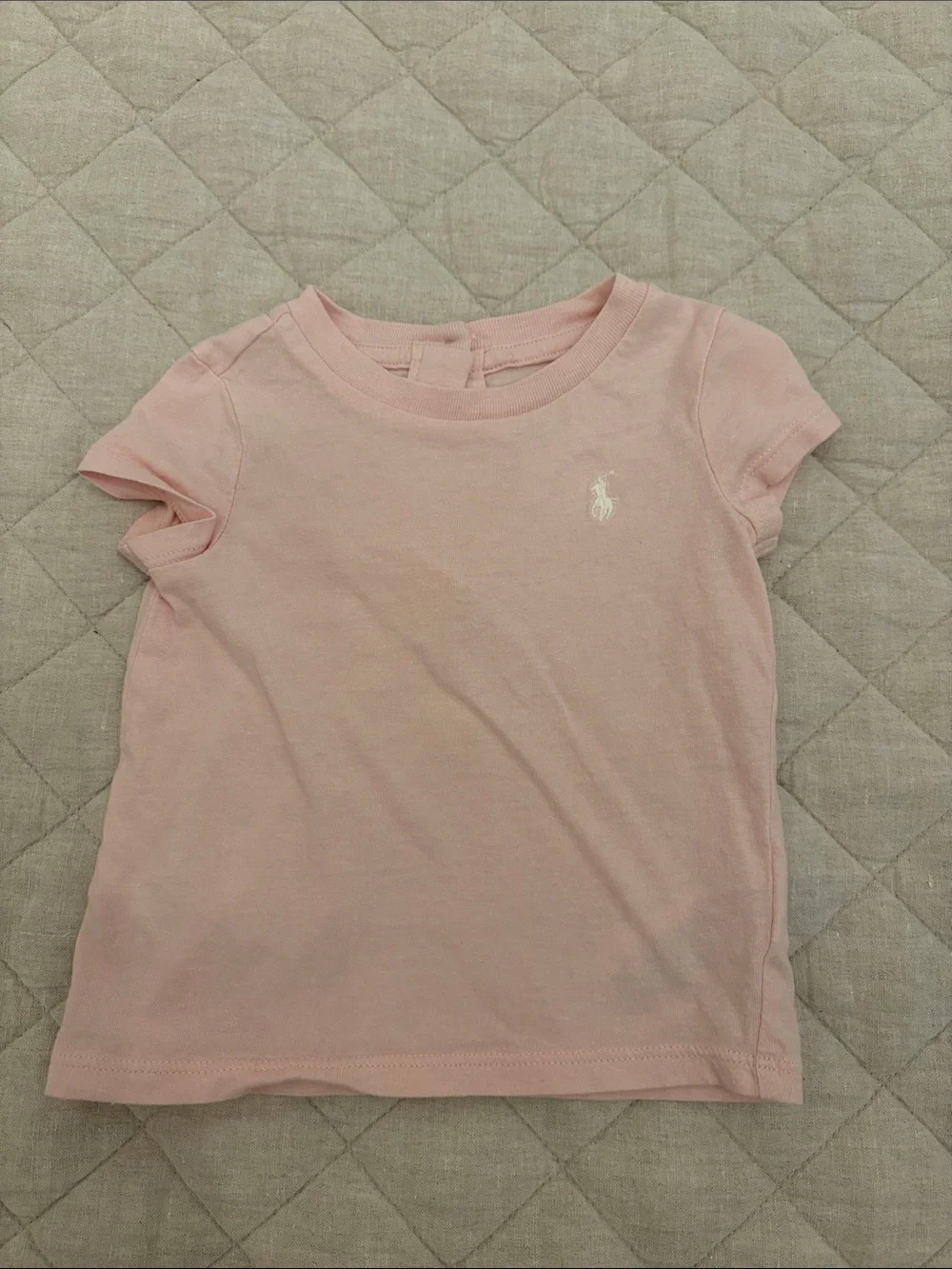Ralph Lauren Light Pink Short-Sleeve Tee